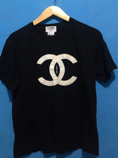 vintage chanel t shirt|chanel tank tops for sale.